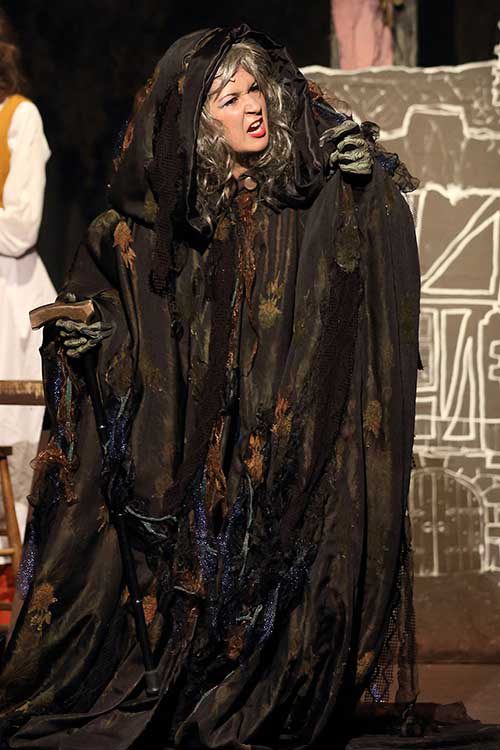 Wicked Witch. Scene from Into The Woods